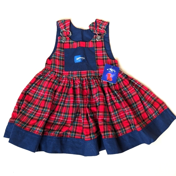NWT Nippers of Scotland Overalls Dress - Picture 1 of 10